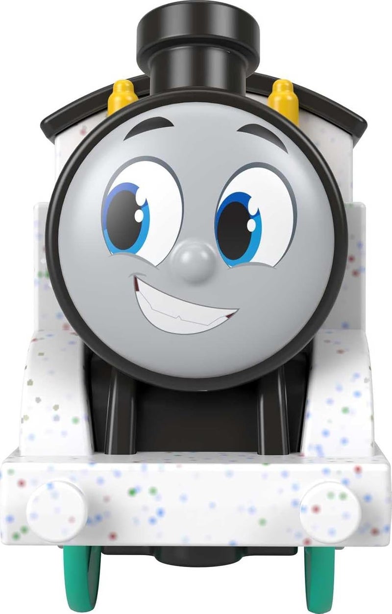THOMAS & FRIENDS قطار لعبة كهربائي، محرك توماس كعكة متمايلة مع عربات شحن وقطع للعب التخيلي للأطفال في مرحلة ما قبل المدرسة من عمر 3 سنوات فما فوق - Image 5